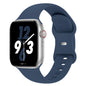 Sport Band Compatible with Apple Watch 38mm 40mm 41mm 42mm 44mm 45mm 46mm 49mm, Replacement Soft Silicone Strap Wristbands for iWatch Series 11/10/9/8/7/6/5/4/3/2/1 Ultra SE Women Men, Space Gray