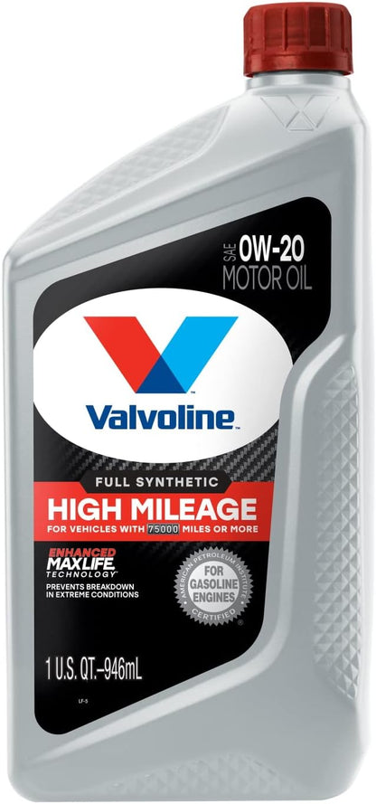 Valvoline MaxLife High Mileage 5W-30 Synthetic Blend Motor Oil 5 Quart