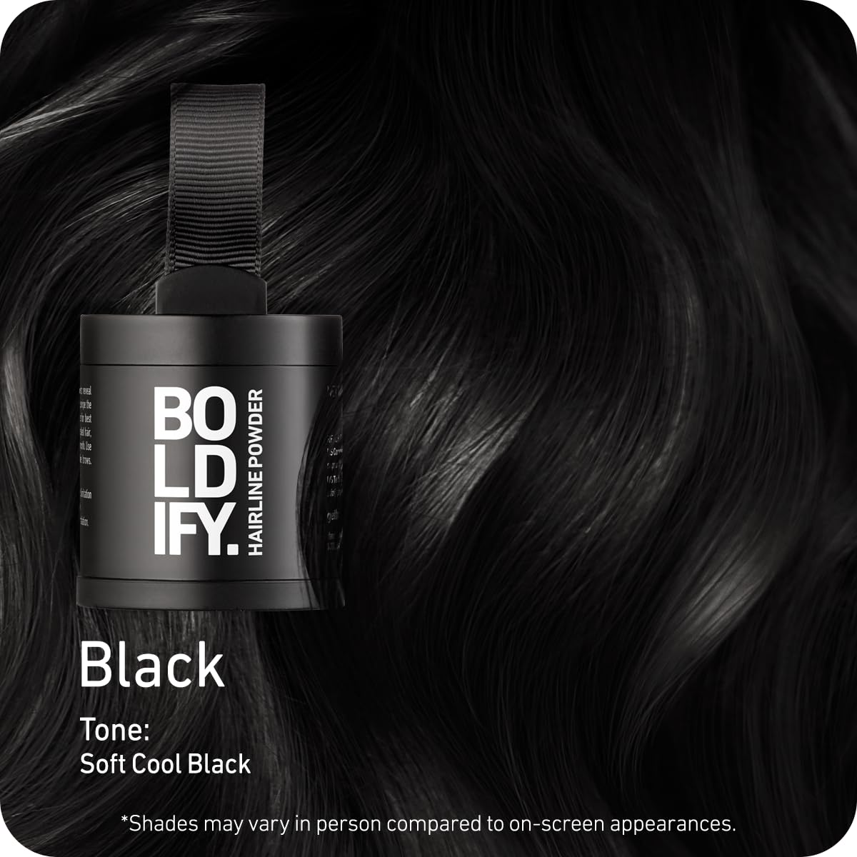 Boldify Hairline Powder, Root Touch Up Hair Color Light Blonde 4g