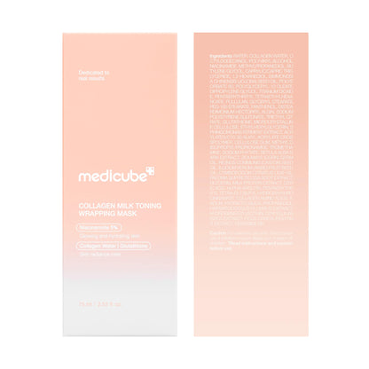 medicube Wrapping Mask Collagen - Overnight Peel Off Facial Mask