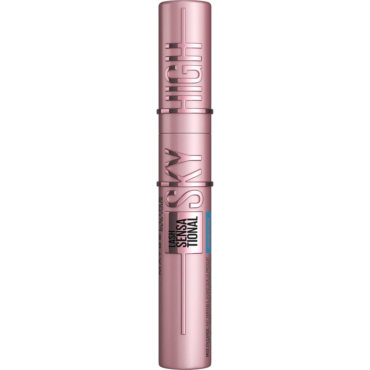 Maybelline Lash Sensational Sky High Washable Mascara Makeup, Volumizing, Lengthening, Defining, Curling, Multiplying, Buildable Formula, Blackest Black, 1 Count