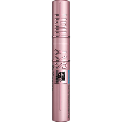 Maybelline Lash Sensational Sky High Washable Mascara Makeup, Volumizing, Lengthening, Defining, Curling, Multiplying, Buildable Formula, Blackest Black, 1 Count