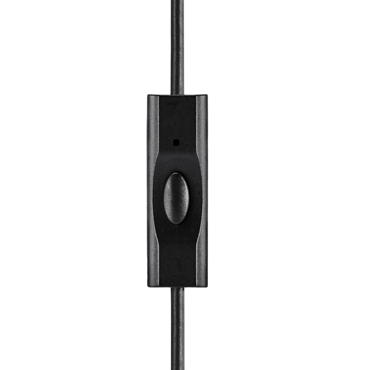 Amazon Basics Wired Earbuds with Microphone, In-Ear Headphones, 3.5mm Jack, High Definition Sound, Secure Fit, 4.2 ft Cable, S/M/L Ear Tips, Black