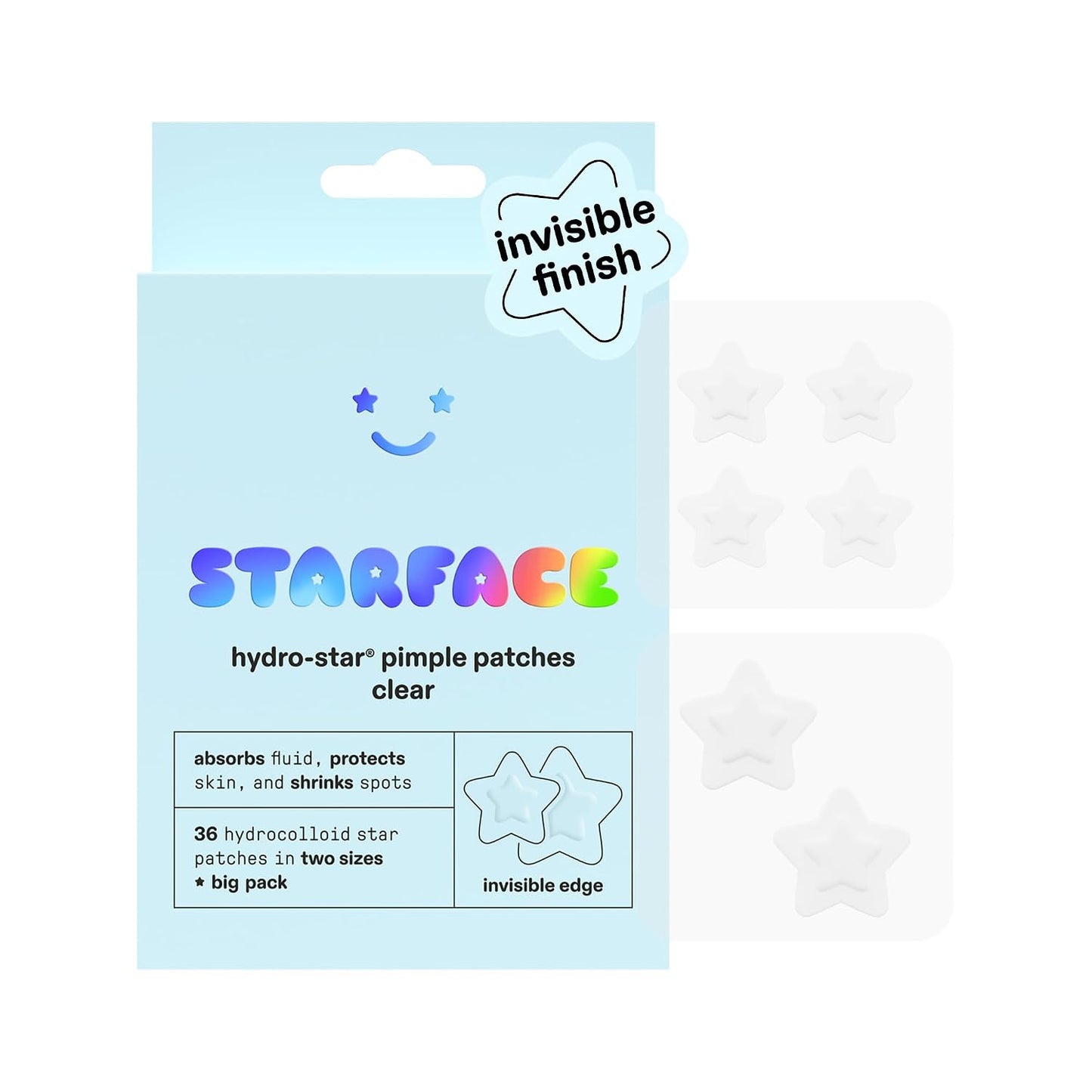 Starface Hydro-Star® Snoopy Red Puffer Hydrocolloid Pimple Patch, 32 ct