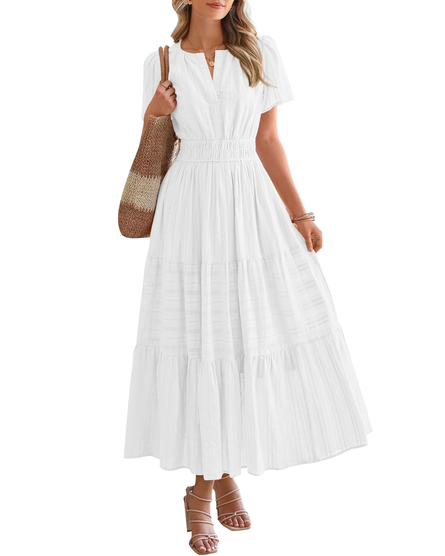 BTFBM Womens Summer 2026 Casual Maxi Dresses