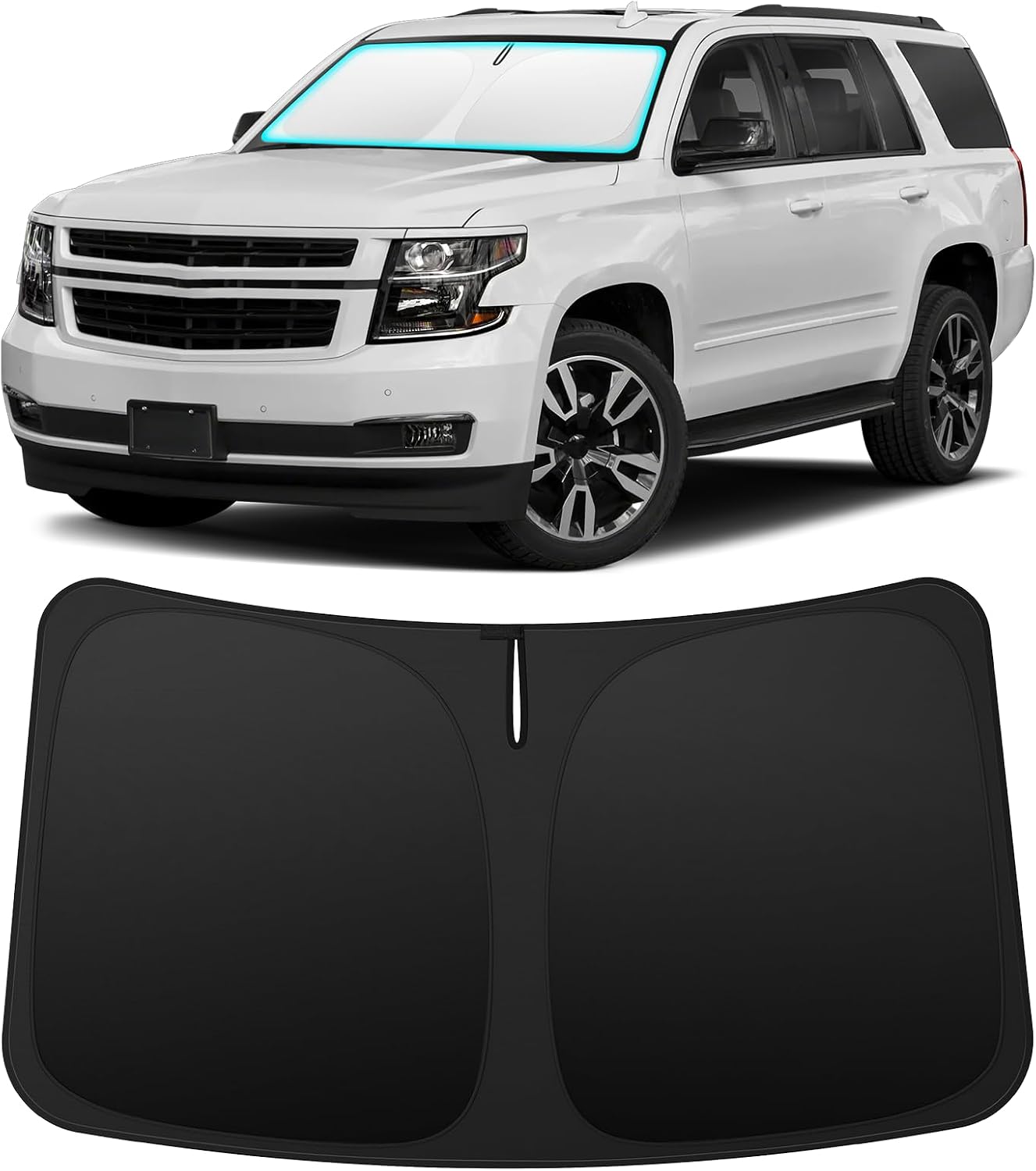 INSAUTO Custom Fit Windshield Sun Shade for Nissan Frontier 2005-2021