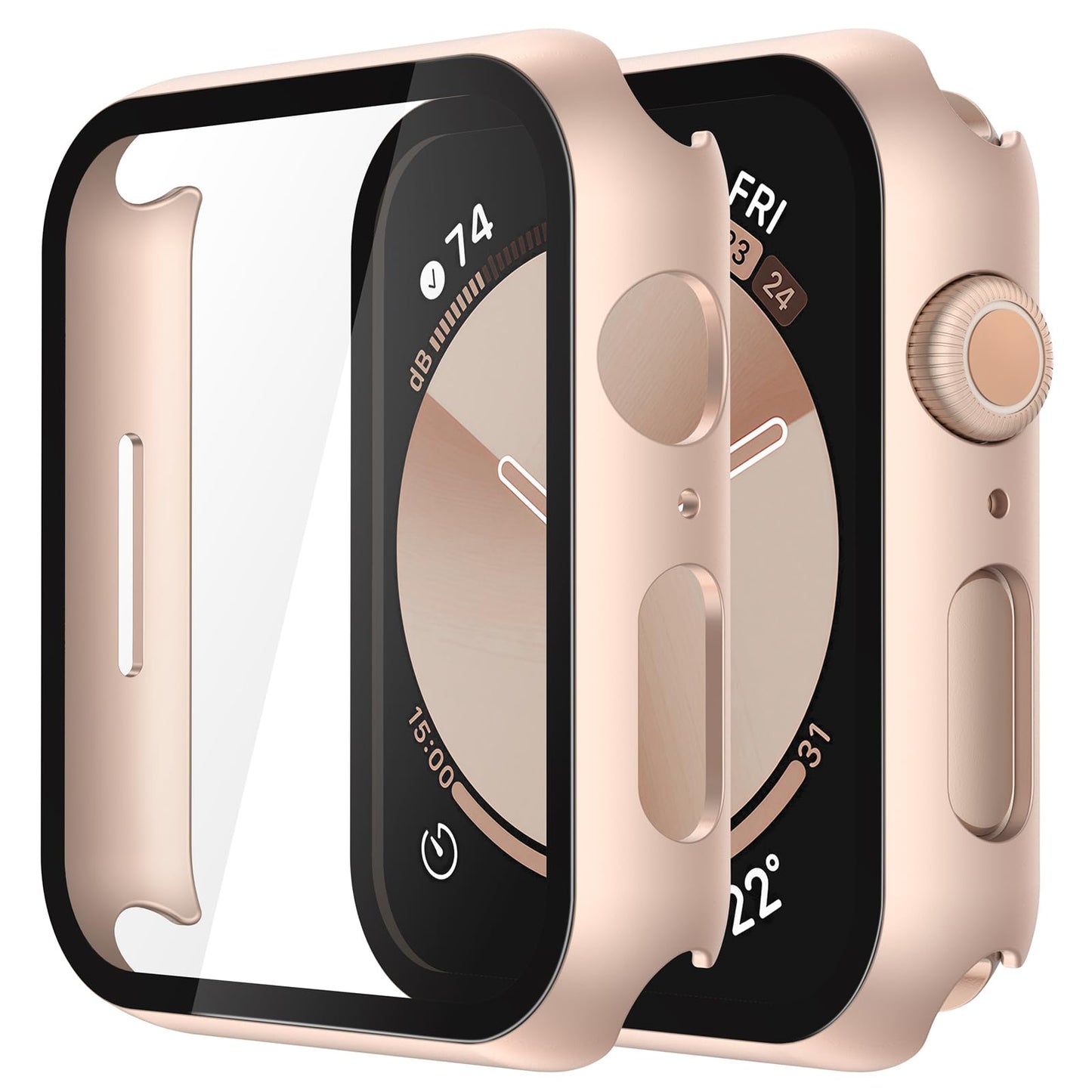 Misxi Case with Screen Protector for 46mm Apple Watch Series 11/10
