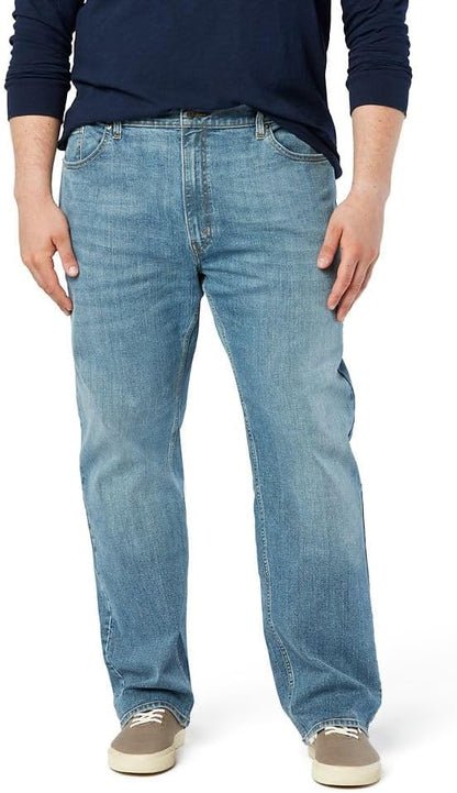 Levi Strauss Signature Gold Men's Relaxed Fit Flex Jeans