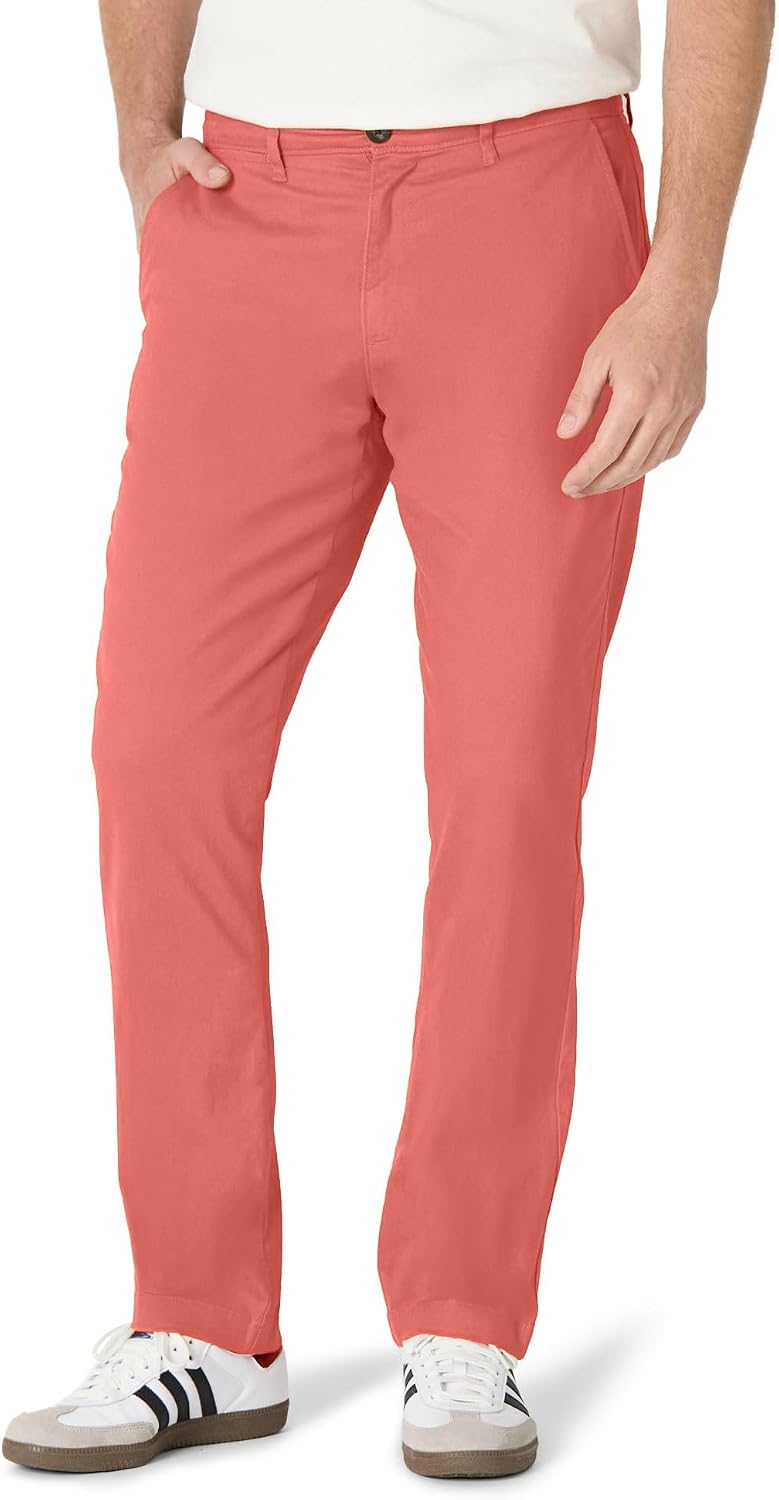 Amazon Essentials Men's Skinny-fit Stretch Chino Khaki Pant, Casual Business Wear