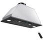 IKTCH 30 inch Insert Range Hood 900 CFM, Ducted/Ductless Vent Hood
