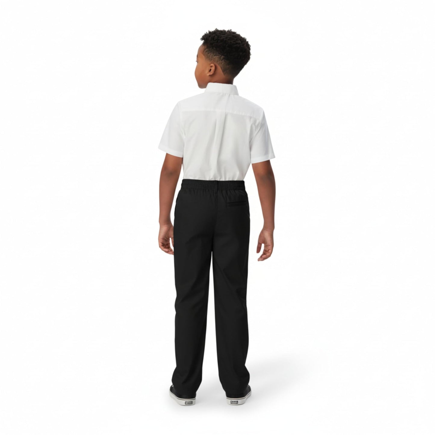 French Toast Boys Pull-On Relaxed Fit School Uniform Pant (Standard & Husky)