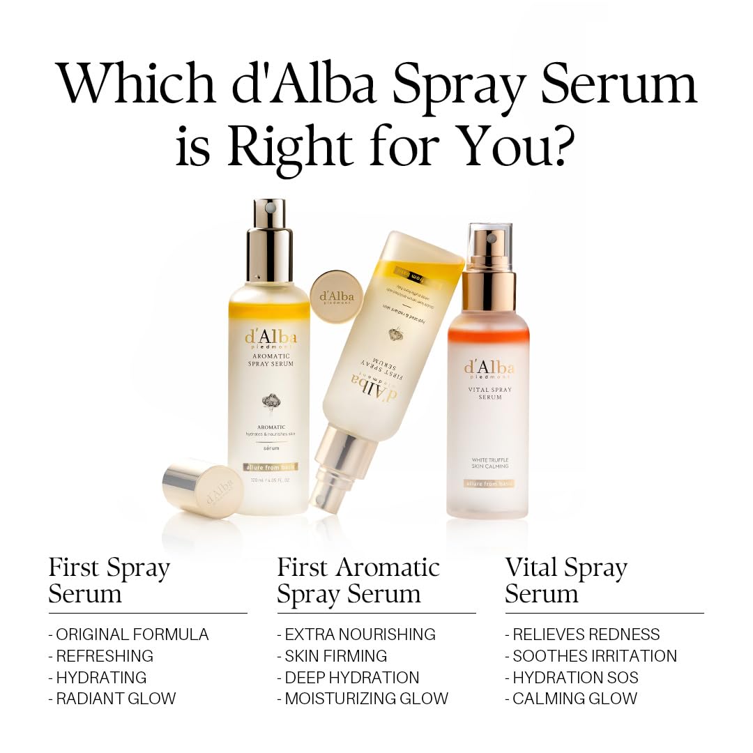d'alba Piedmont Italian White Truffle First Spray Serum (3.38 fl oz)
