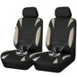 CAR PASS Waterproof Car Seat Covers Front Seats Only with 5mm Composite EVA, Neoprene Car Seat Cover with Separate Headrest Cover, Quick Setup Universal Fit for Car SUV Trucks,Airbag Compatible（Gray