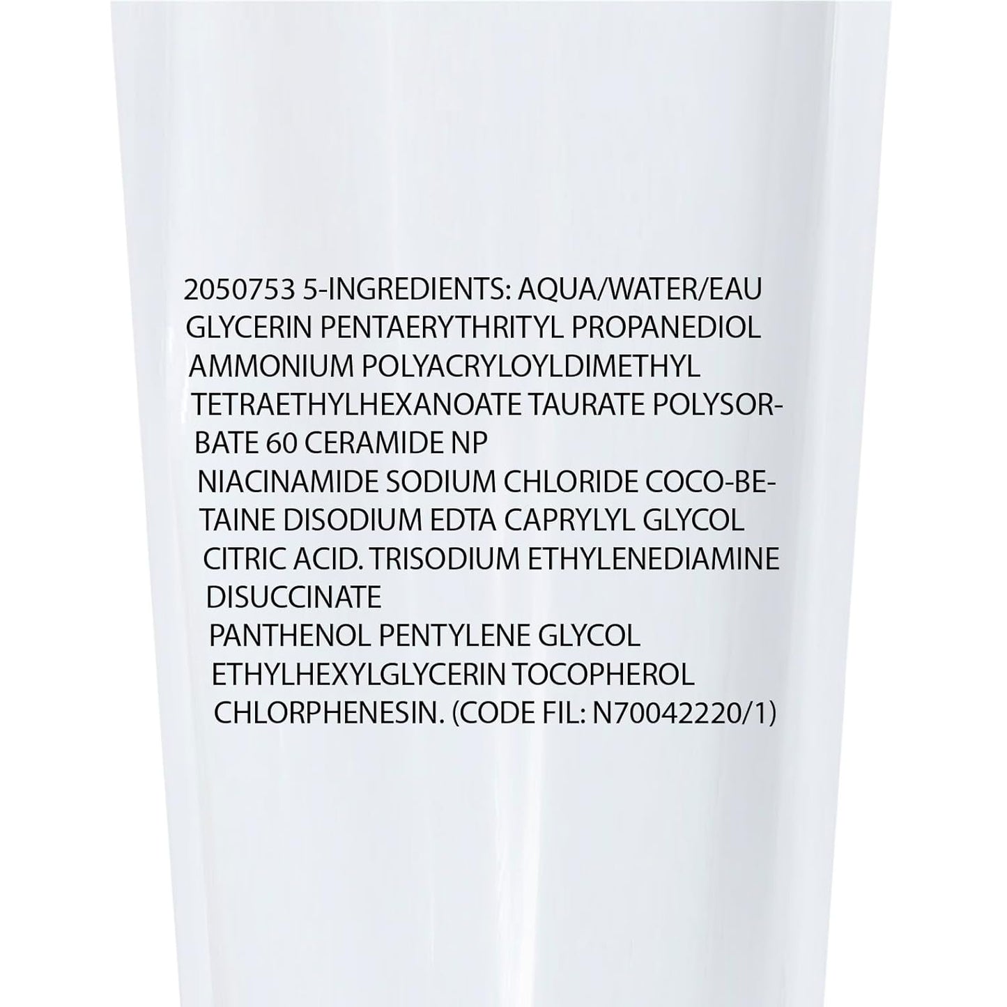La Roche-Posay Toleriane Hydrating Gentle Facial Cleanser, with Niacinamide