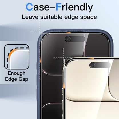JETech Privacy Screen Protector for iPhone 17 Pro Max, 2-Pack