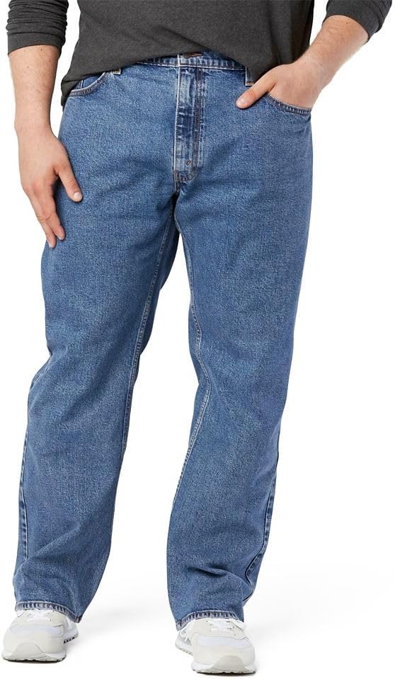 Levi Strauss Signature Gold Men's Relaxed Fit Flex Jeans