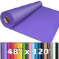 PerkHomy Brown Kraft Paper Roll 36" x 1,440" (120') for Craft Bulletin Board Paper Art Table Covering Crafting Gift Wrapping Bouquet Packing Parcel 70GSM 50LB (Brown, 36" x 120')
