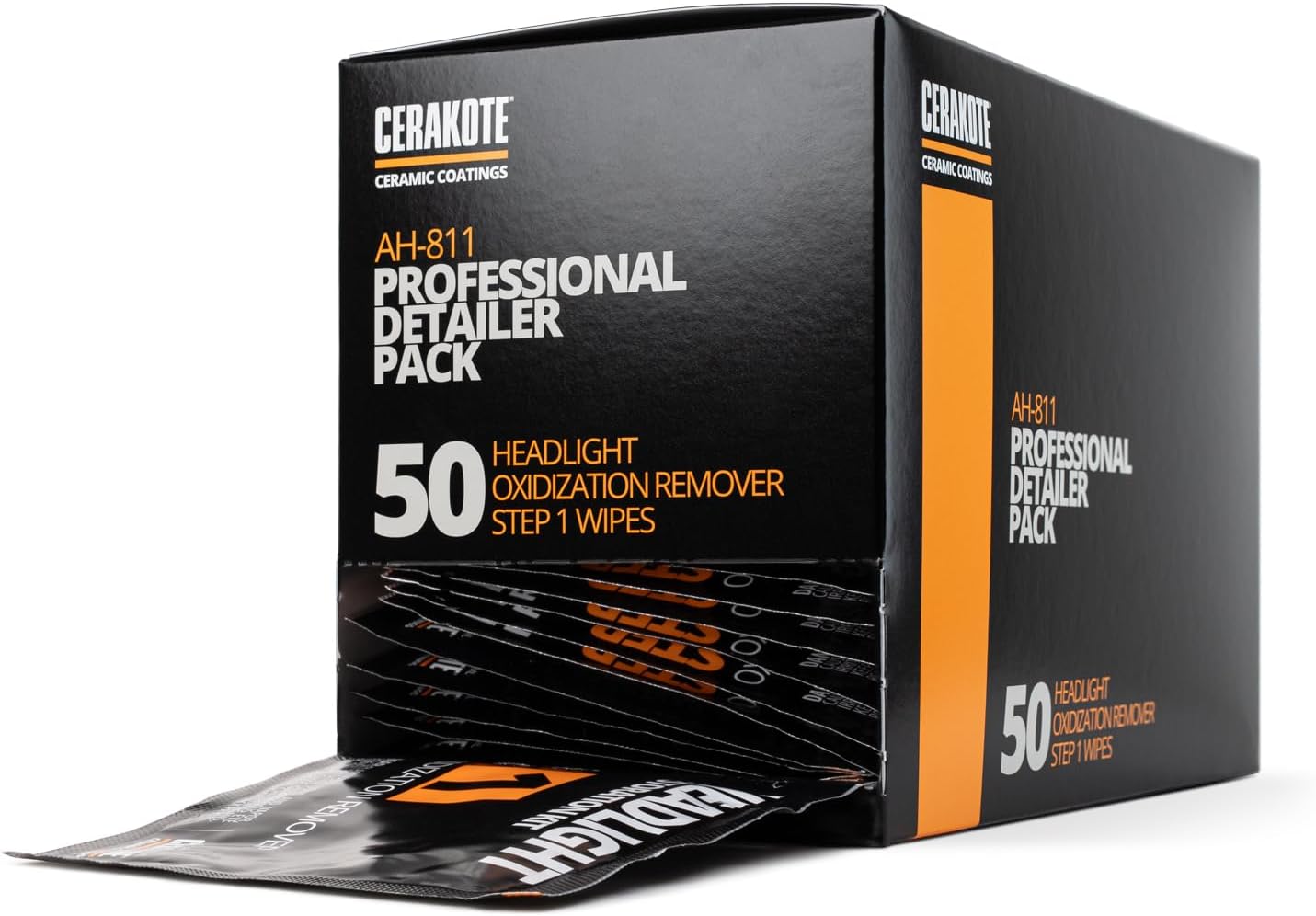 CERAKOTE® Ceramic Headlight Restoration Kit, No Power Tools, 10 Wipe Kit