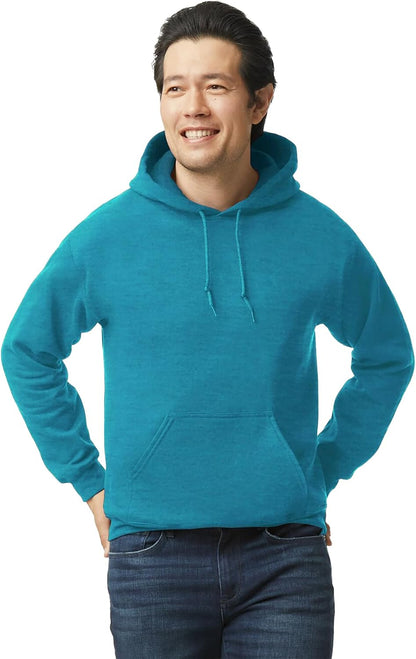 Gildan Adult Fleece Hoodie Sweatshirt, Style G18500, Multipack