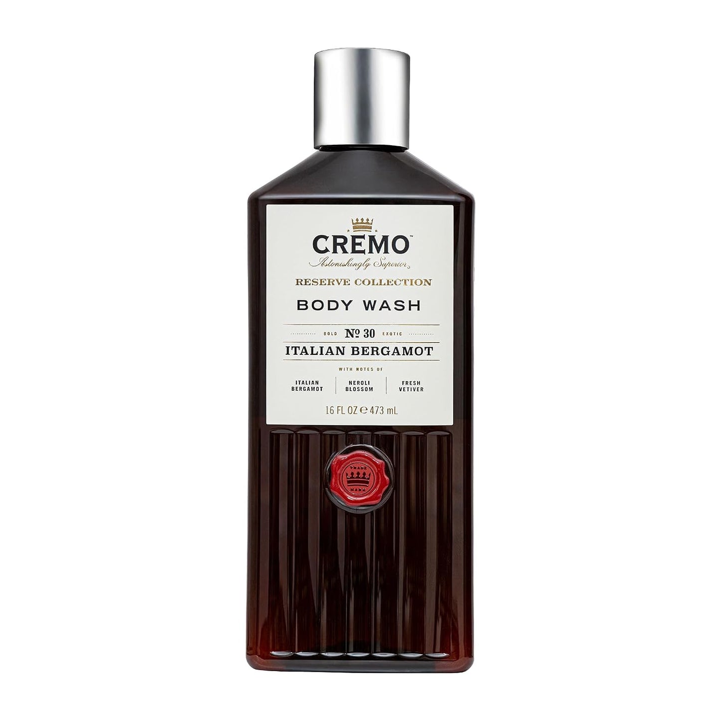 Cremo Body Wash for Men, Cypress Santal, 16 Fl Oz