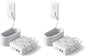 SUPERDANNY Extension Cord,Flat Plug Surge Protector Power Strip,6Ft
