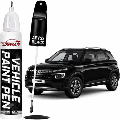Matte Black Touch Up Paint for Cars, Universal and Color Accurate Automotive Scratch Repair Pen, Lasting Auto Scratch Remover, Quick Drying, Weather Resistant, Easy to Use, Versatile Use