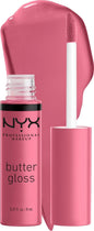 NYX PROFESSIONAL MAKEUP Butter Gloss, Non-Sticky Lip Gloss - Praline (Deep Nude)