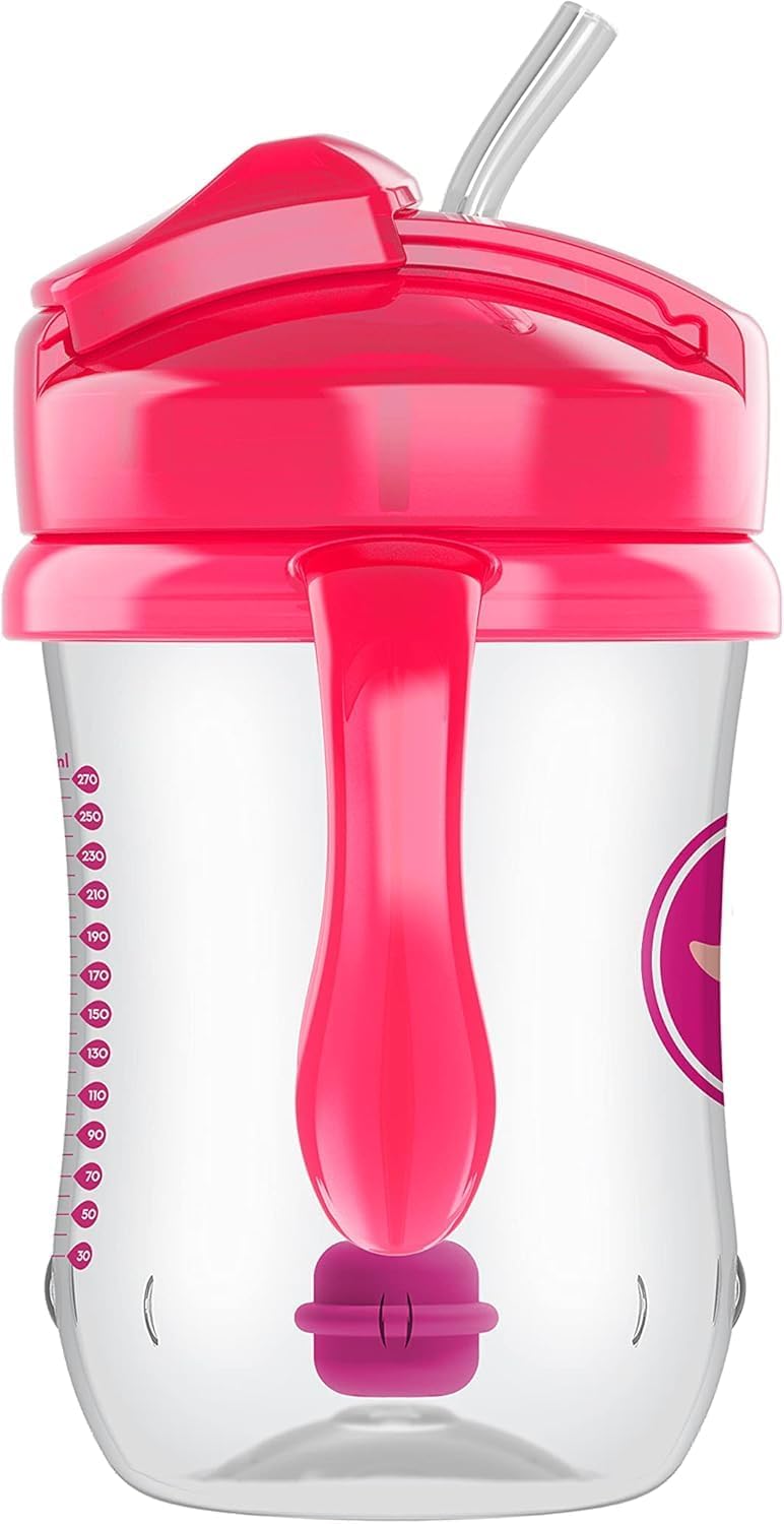 Dr. Brown's Milestones Baby's First Straw Cup, Blue, 1-Pack