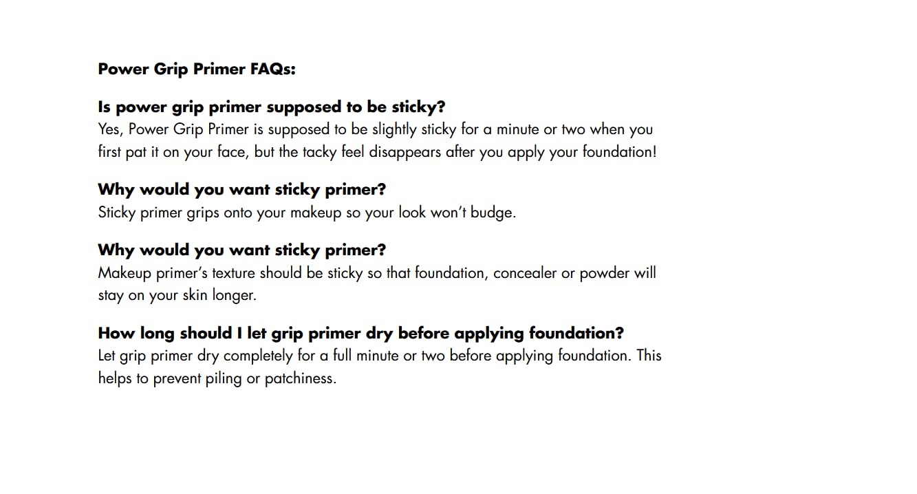 e.l.f. Power Grip Primer Mini, Gel-Based & Hydrating Face Primer for Smoothing Skin & Gripping Makeup, Moisturizing & Priming, Vegan & Cruelty-Free, Travel Size