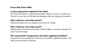 e.l.f. Power Grip Primer Mini, Gel-Based & Hydrating Face Primer for Smoothing Skin & Gripping Makeup, Moisturizing & Priming, Vegan & Cruelty-Free, Travel Size