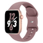 Sport Band Compatible with Apple Watch 38mm 40mm 41mm 42mm 44mm 45mm 46mm 49mm, Replacement Soft Silicone Strap Wristbands for iWatch Series 11/10/9/8/7/6/5/4/3/2/1 Ultra SE Women Men, Space Gray
