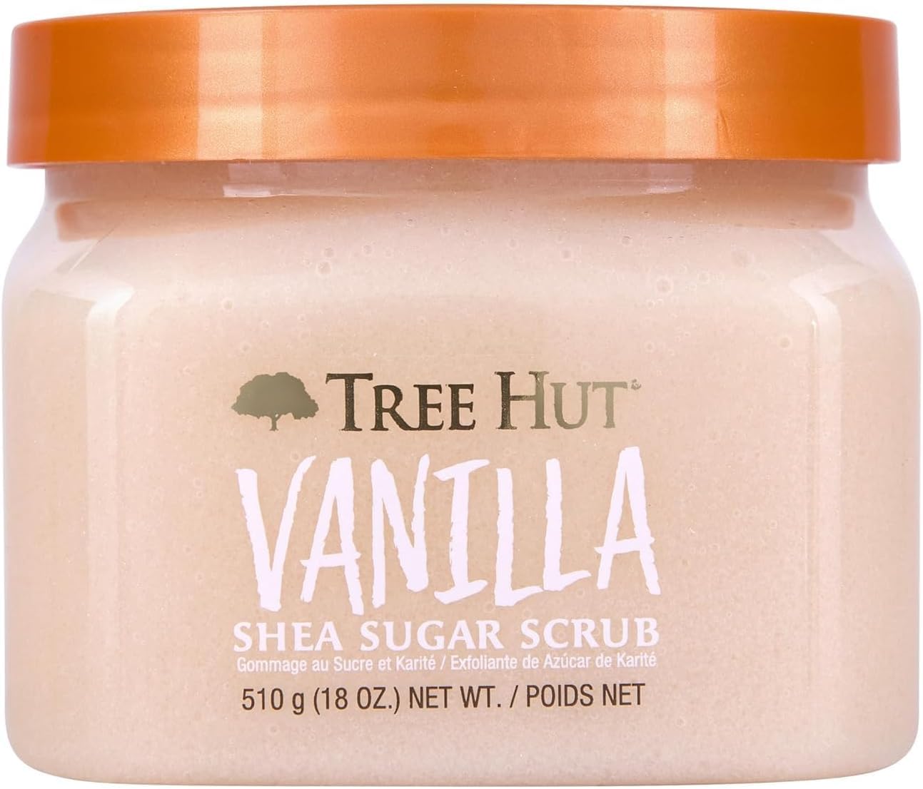 Tree Hut Body Scrub for Women, Pink Hibiscus, 18 Oz