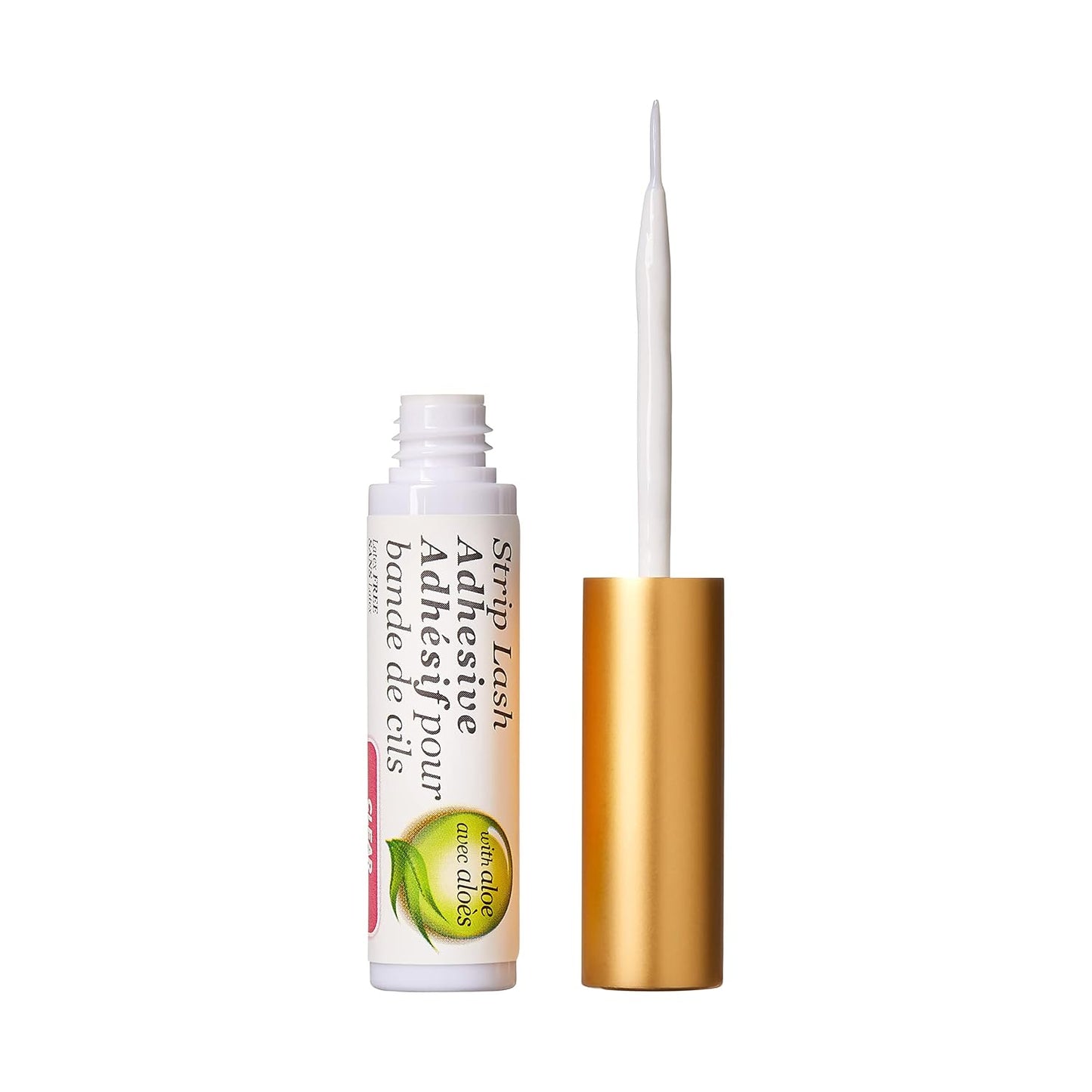 Kiss Lash Adhesive, Lash Glue, 24hr Strip Eyelash Adhesive, Clear, Includes Lash Adhesive, Long Lasting Wear, Can Be Used with Strip Lashes and Lash Clusters