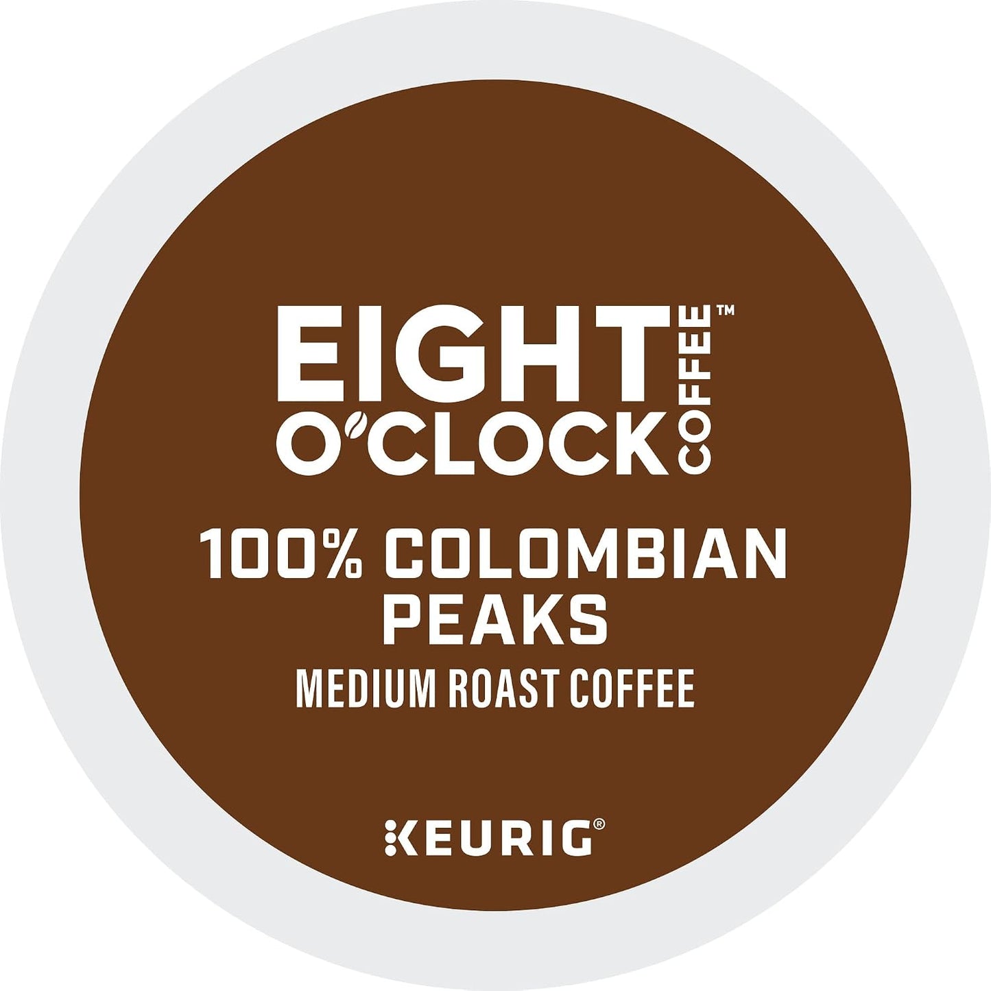 Eight O'Clock Coffee Hazelnut, Single-Serve Keurig K-Cup Pods, Flavored Medium Roast Coffee Pods, 96 Count