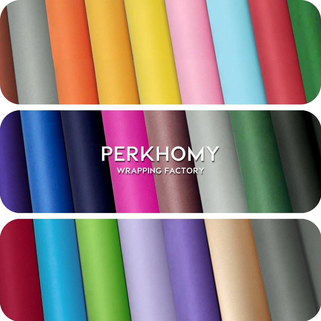 PerkHomy Brown Kraft Paper Roll 36" x 1,440" (120') for Craft Bulletin Board Paper Art Table Covering Crafting Gift Wrapping Bouquet Packing Parcel 70GSM 50LB (Brown, 36" x 120')
