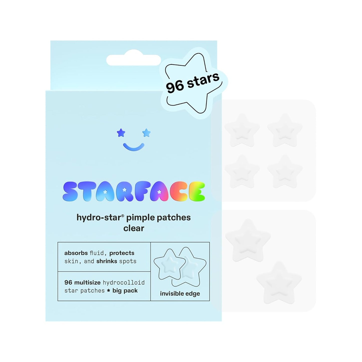 Starface Hydro-Star® Snoopy Red Puffer Hydrocolloid Pimple Patch, 32 ct