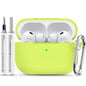Ljusmicker for AirPods 4 Case 2024 with Cleaner Kit,Milk Tea