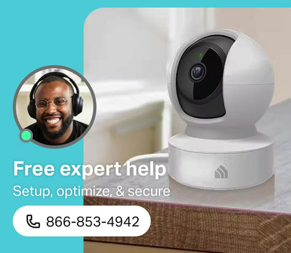 Kasa 1080p Indoor Pan/Tilt Wired Security Camera, Baby & Pet Monitor, EC71