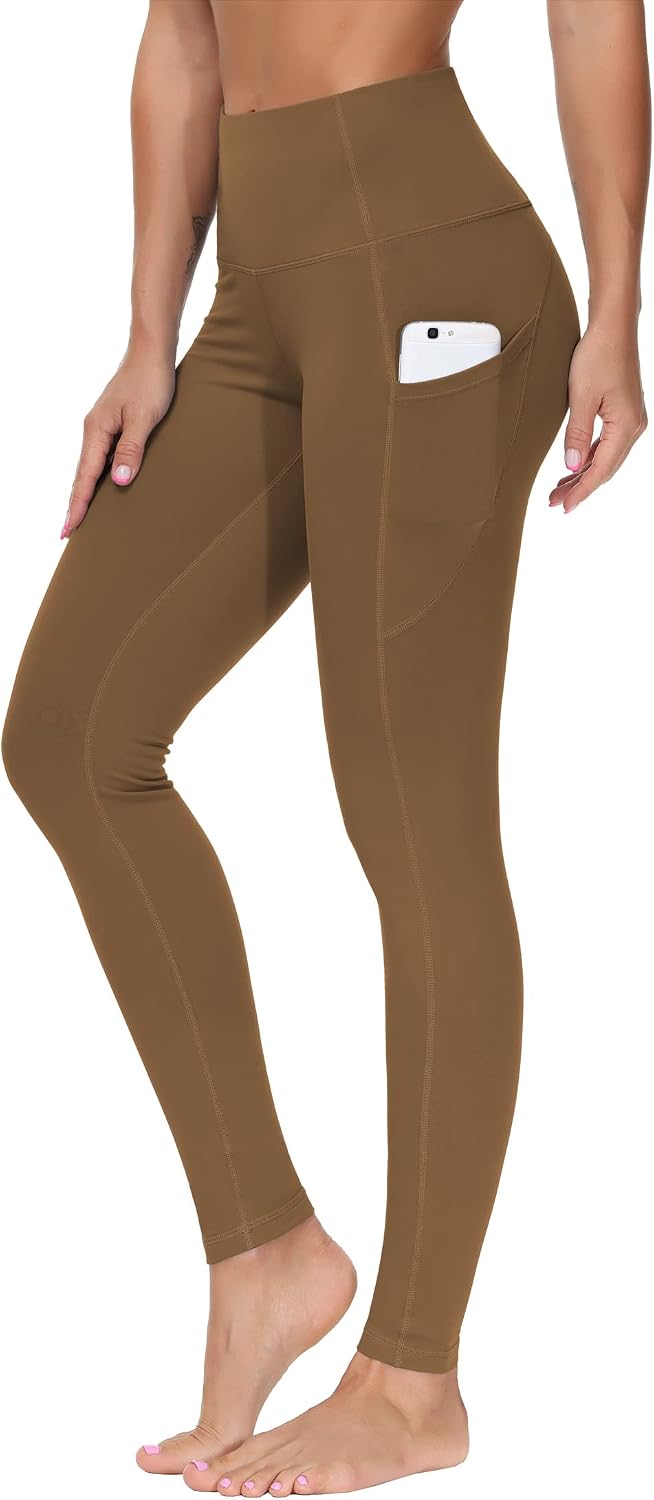 THE GYM PEOPLE Women's Thick High Waist Yoga Pants Workout Leggings