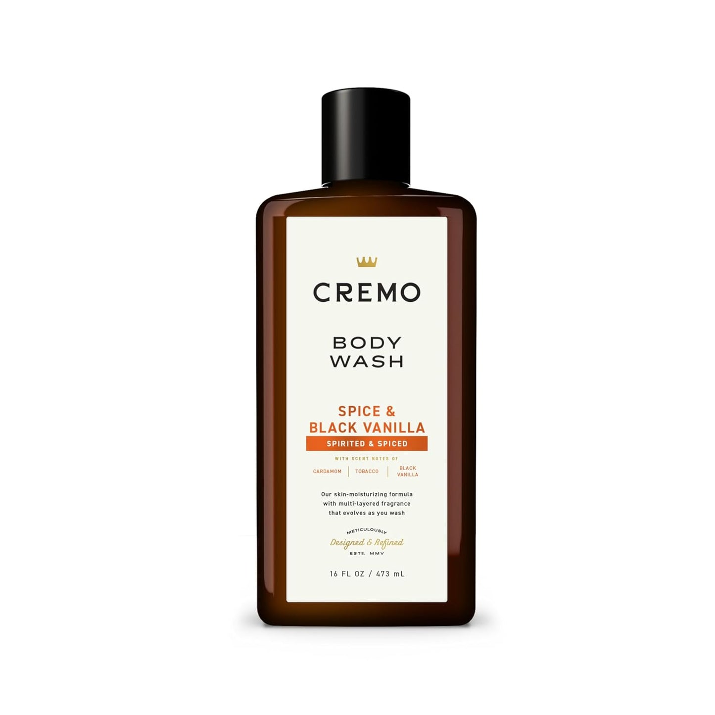 Cremo Body Wash for Men, Cypress Santal, 16 Fl Oz