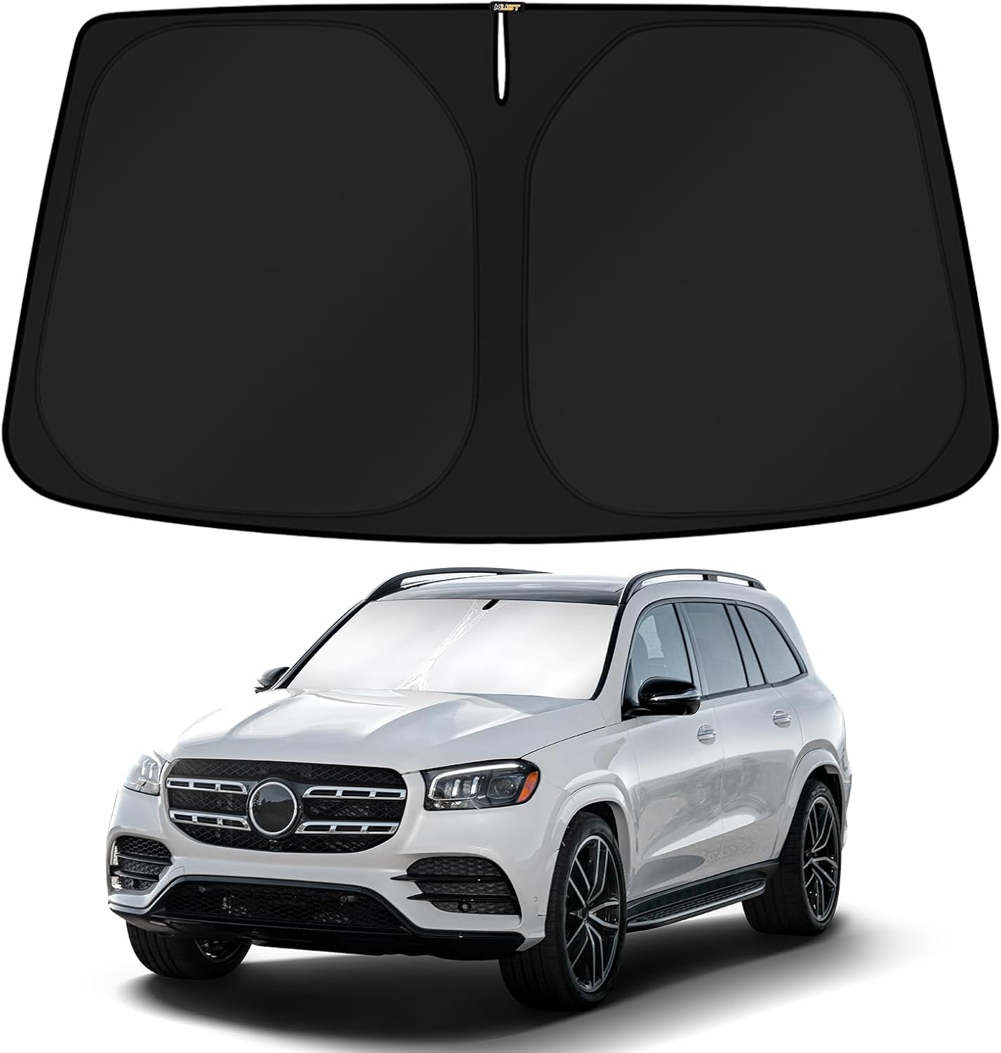 KUST Windshield Sun Shade for 2016 2017 2018 2019 2020 2021 2022 BMW X1 F48 Accessories Custom Fit Sunshade Foldable Window Sun Visor Protector Blocks UV Rays Keep Your Car Cooler