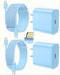 iPhone Charger Fast Charging, USB C Charger Block, 6FT/10FT Lightning Cable