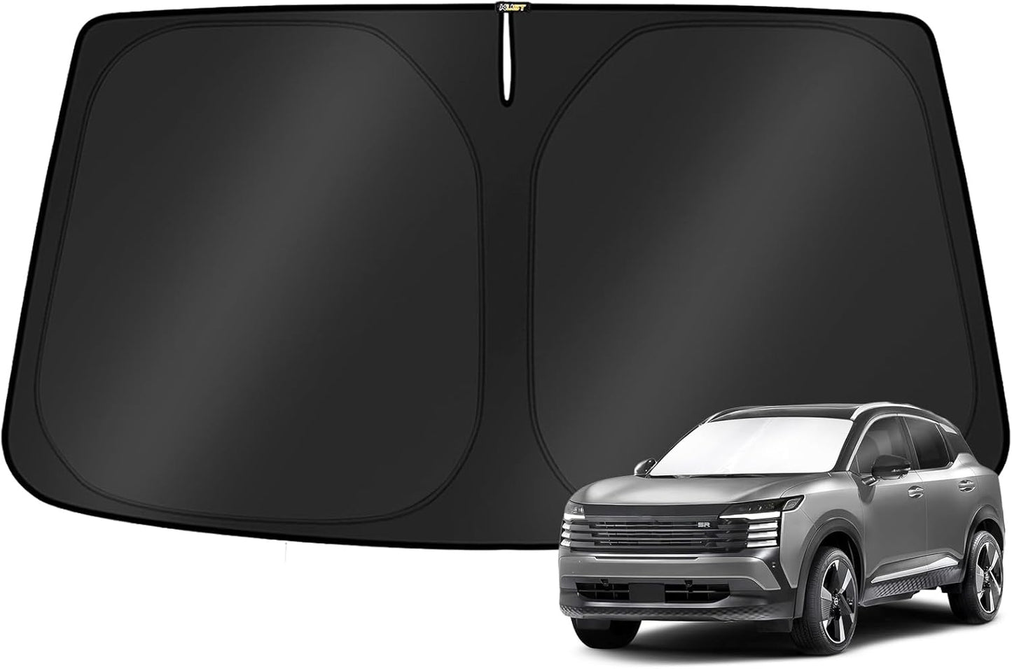 KUST Windshield Sun Shade for 2016 2017 2018 2019 2020 2021 2022 BMW X1 F48 Accessories Custom Fit Sunshade Foldable Window Sun Visor Protector Blocks UV Rays Keep Your Car Cooler