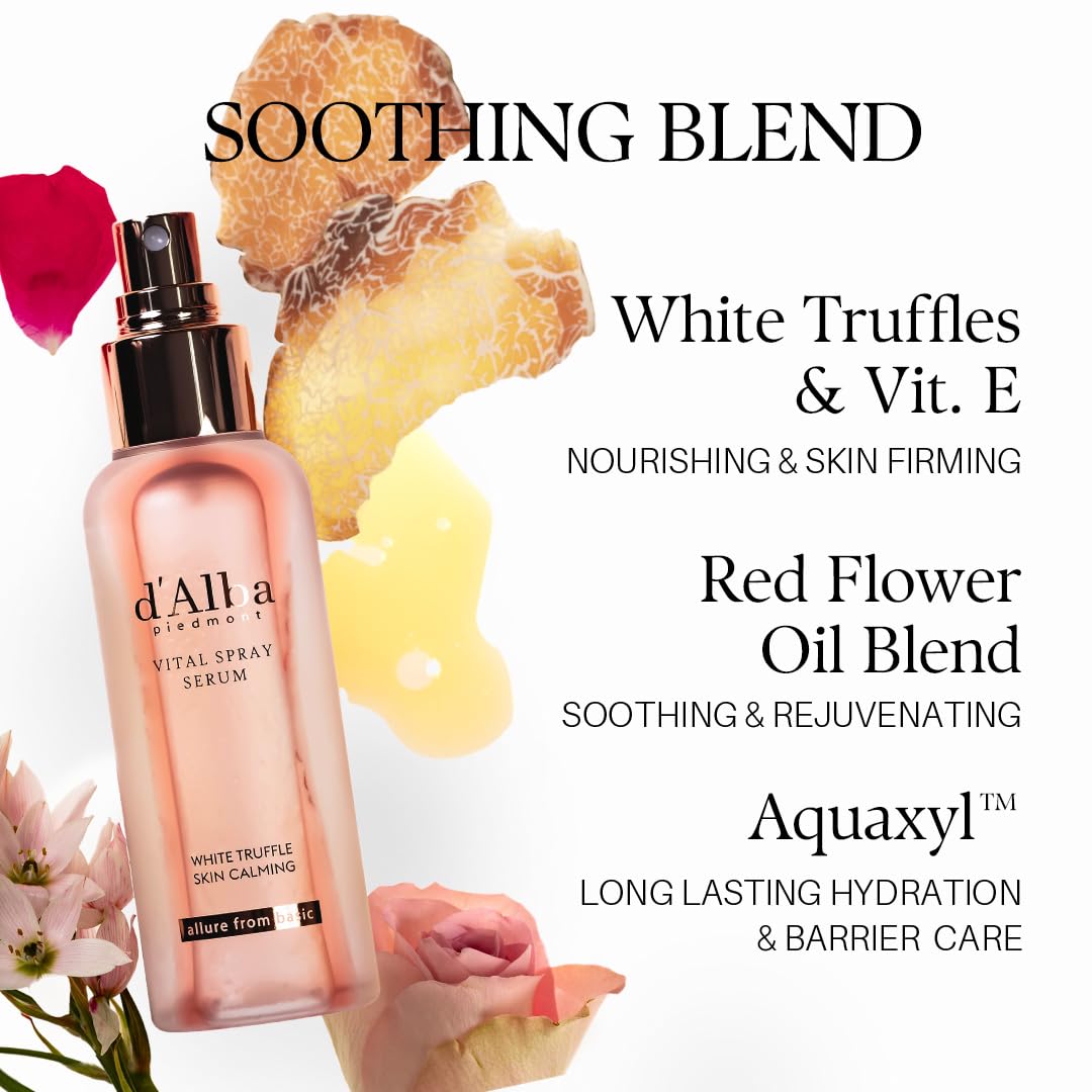 d'alba Piedmont Italian White Truffle First Spray Serum (3.38 fl oz)