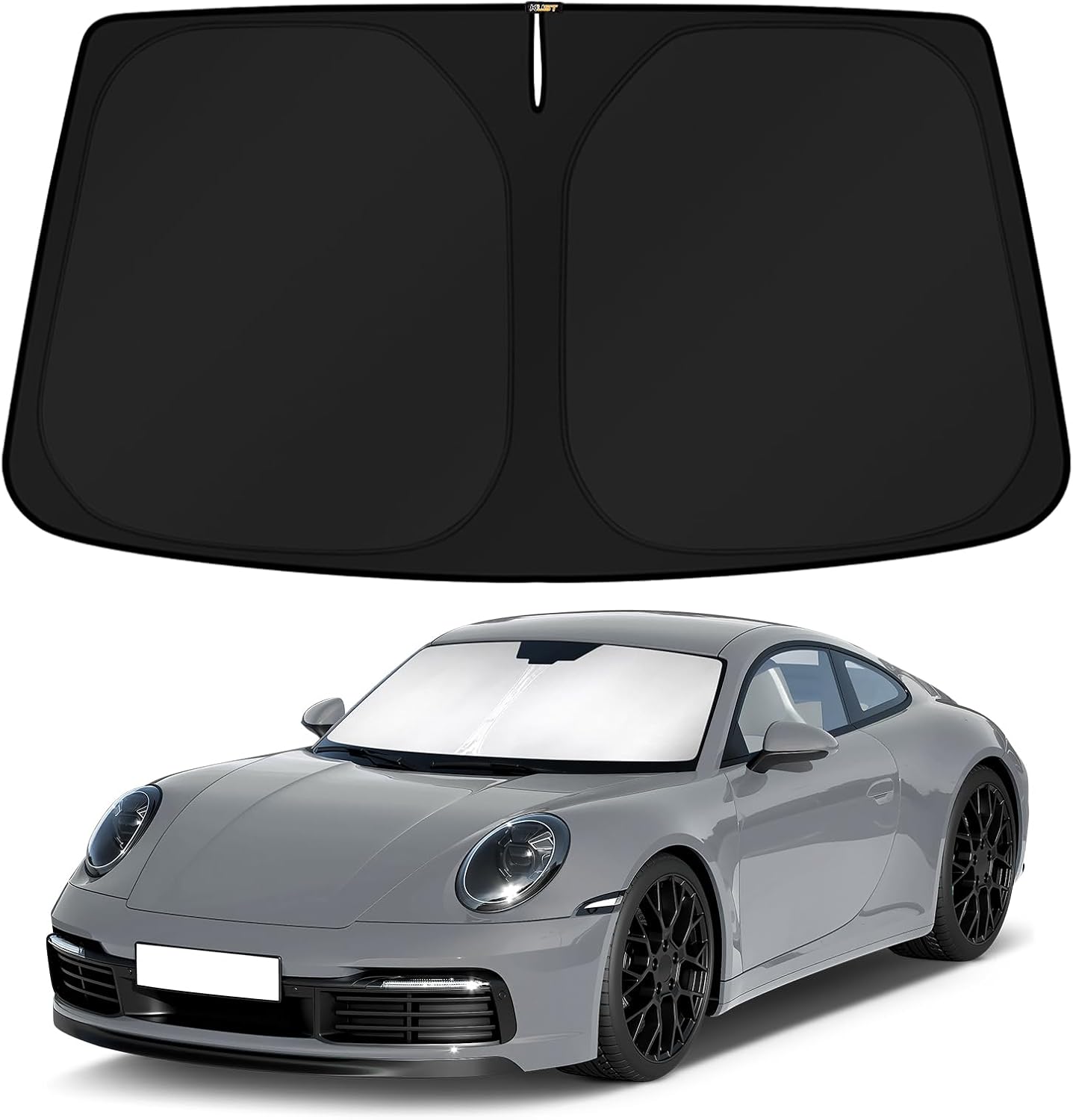 KUST Windshield Sun Shade for 2016 2017 2018 2019 2020 2021 2022 BMW X1 F48 Accessories Custom Fit Sunshade Foldable Window Sun Visor Protector Blocks UV Rays Keep Your Car Cooler