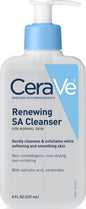 CeraVe Renewing Salicylic Acid Cleanser, BHA Exfoliating Face Wash, 16oz