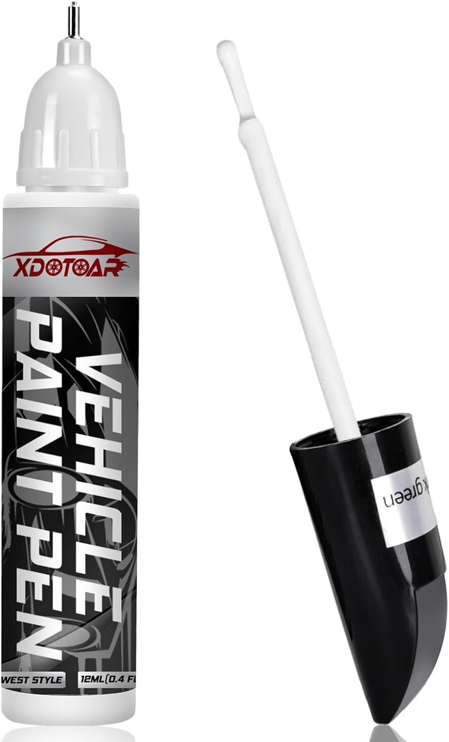 Matte Black Touch Up Paint for Cars, Universal and Color Accurate Automotive Scratch Repair Pen, Lasting Auto Scratch Remover, Quick Drying, Weather Resistant, Easy to Use, Versatile Use