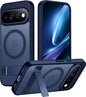 Magnetic Compatible with iPhone 14 Pro Max Case, [Built-in Invisible Kickstand][Compatible with MagSafe] [Military Grade Shockproof] Slim Translucent Matte Phone Case for iPhone 14 Pro Max 6.7"