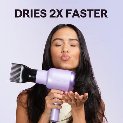 Wavytalk Blown Away Ionic Hair Dryer with Diffuser for Curly Hair