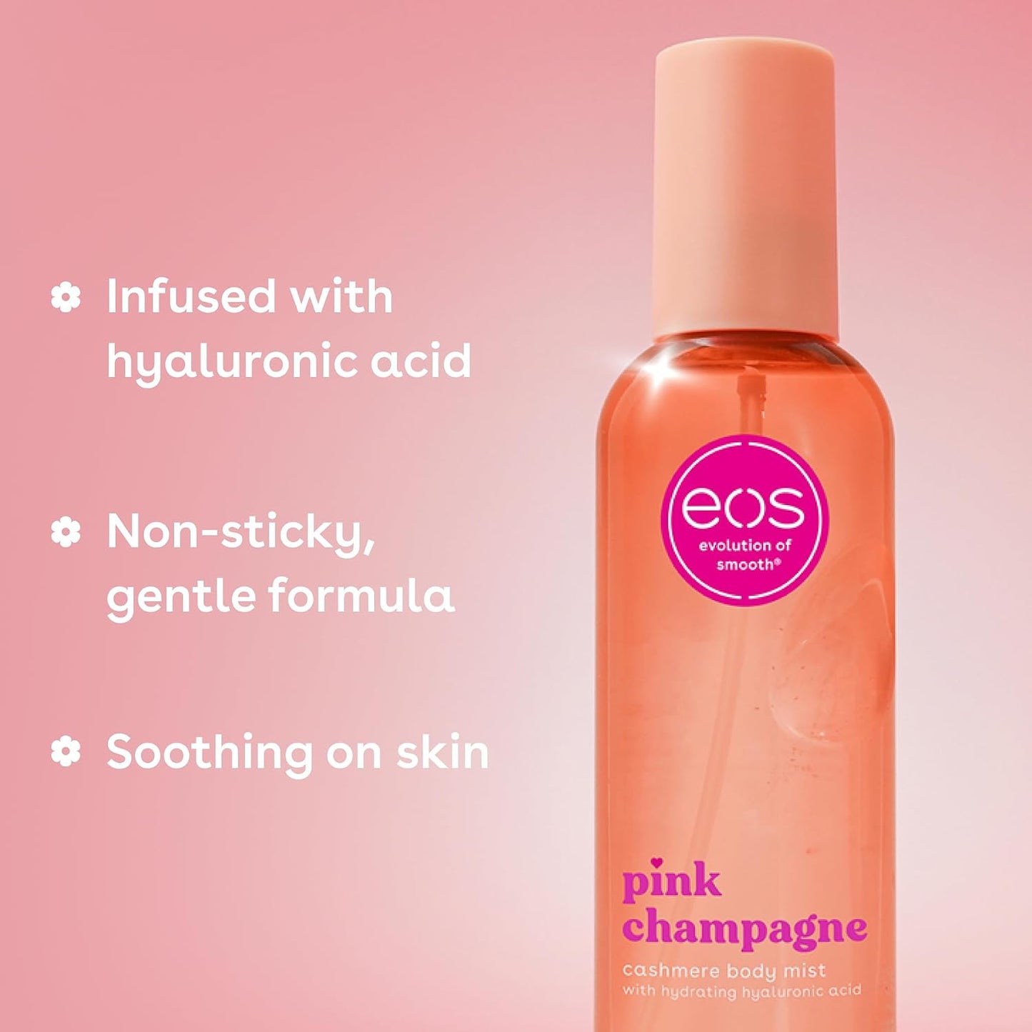 eos Shea Better 24H Moisture Body Lotion- Jasmine Peach, 16 fl oz